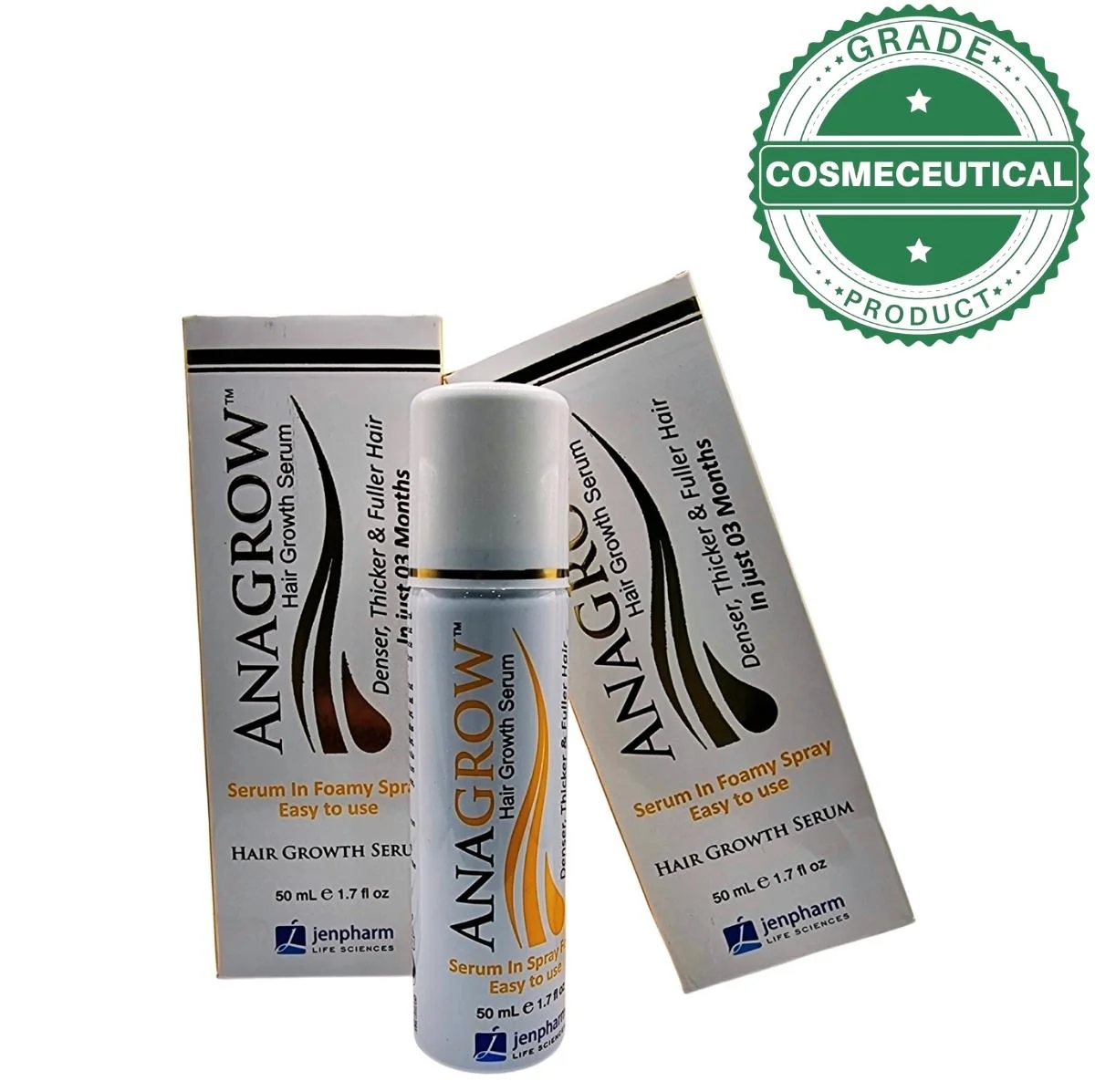 ANAGROW HAIR GROWTH SERUM DANSER, THICKER AND FULLER HAIR IN JUST 3 MONTHS 50ml ANAGROW HAIR GROWTH SERUM