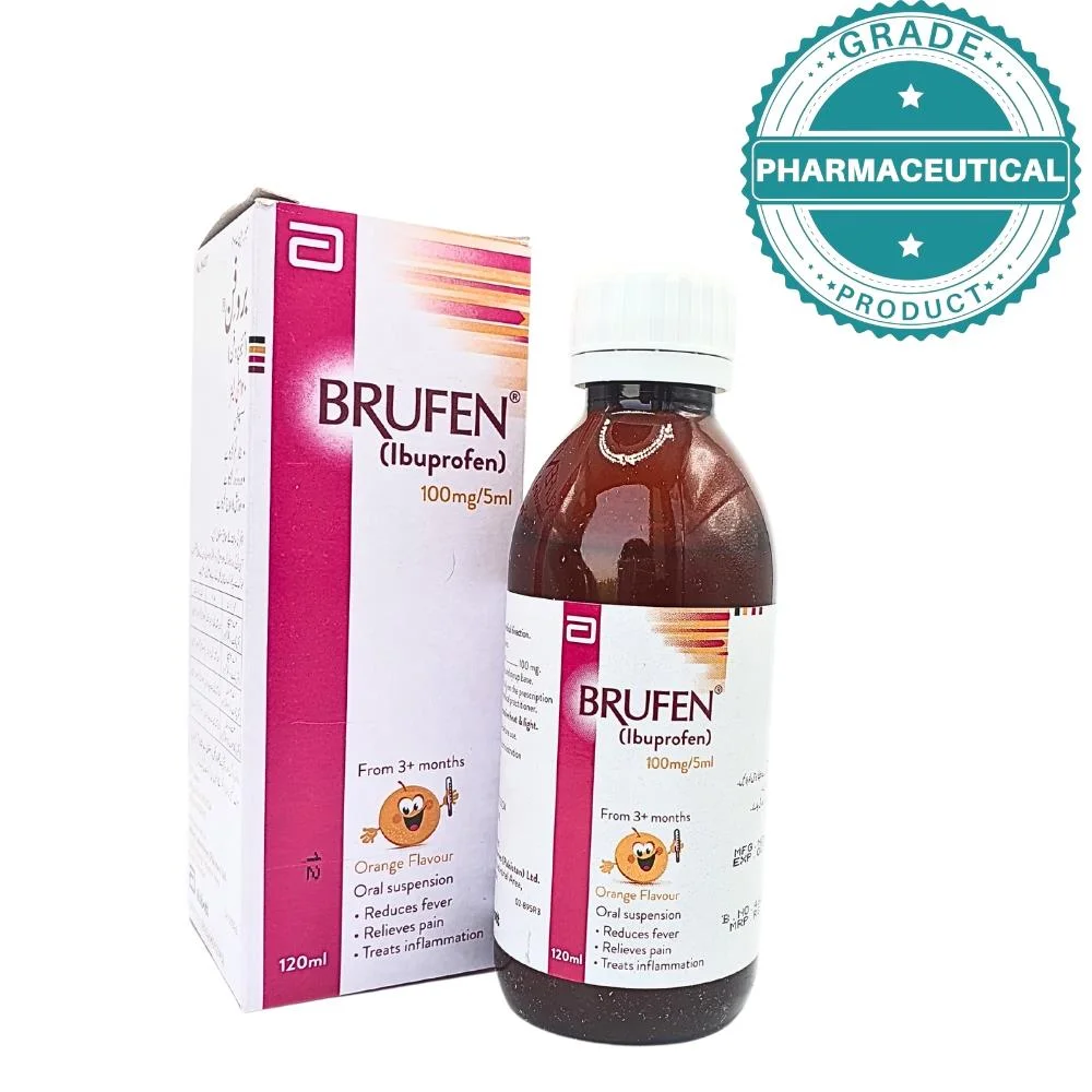 BRUFEN (IBUPROFEN) SYRUP 120ml BRUFEN (IBUPROFEN) SYRUP 120ml