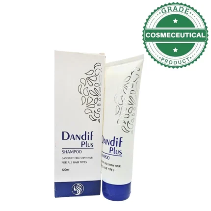 DANDIF PLUS SHAMPOO DANDRUFF FREE SHINY HAIR 120ml