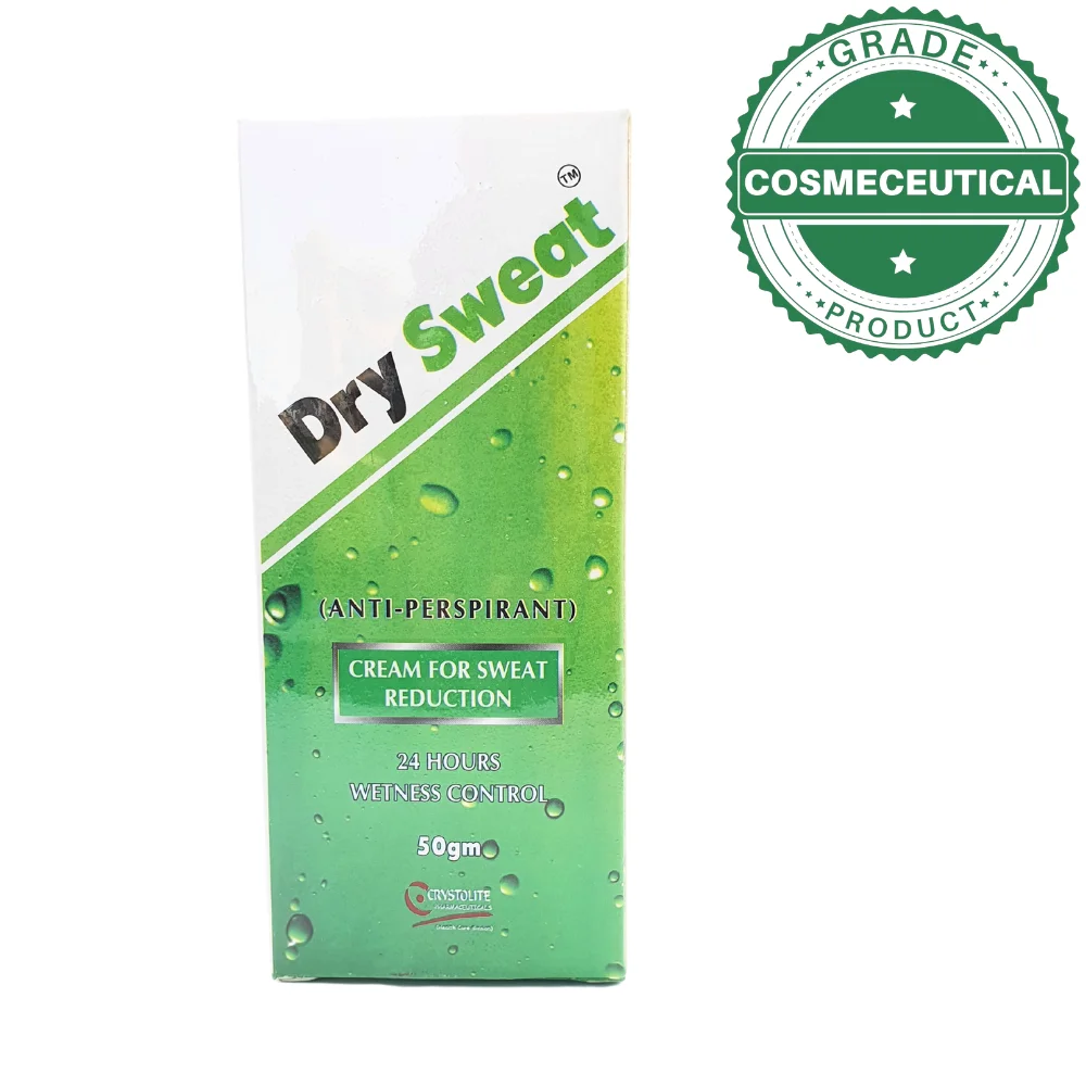 DRY SWEAT CREAM FOR SWEAT REDUCTION 50gm DRY SWEAT CREAM FOR SWEAT REDUCTION 50gm