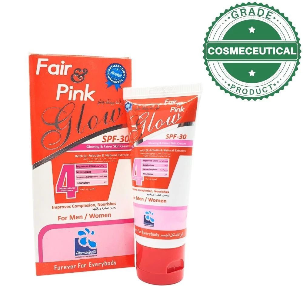 FAIR AND PINK GLOW SPF-30 SKIN FAIRNESS CREAM FOR MEN AND WOMEN 30g FAIR AND PINK GLOW SPF-30 SKIN FAIRNESS CREAM FOR MEN AND WOMEN 30g
