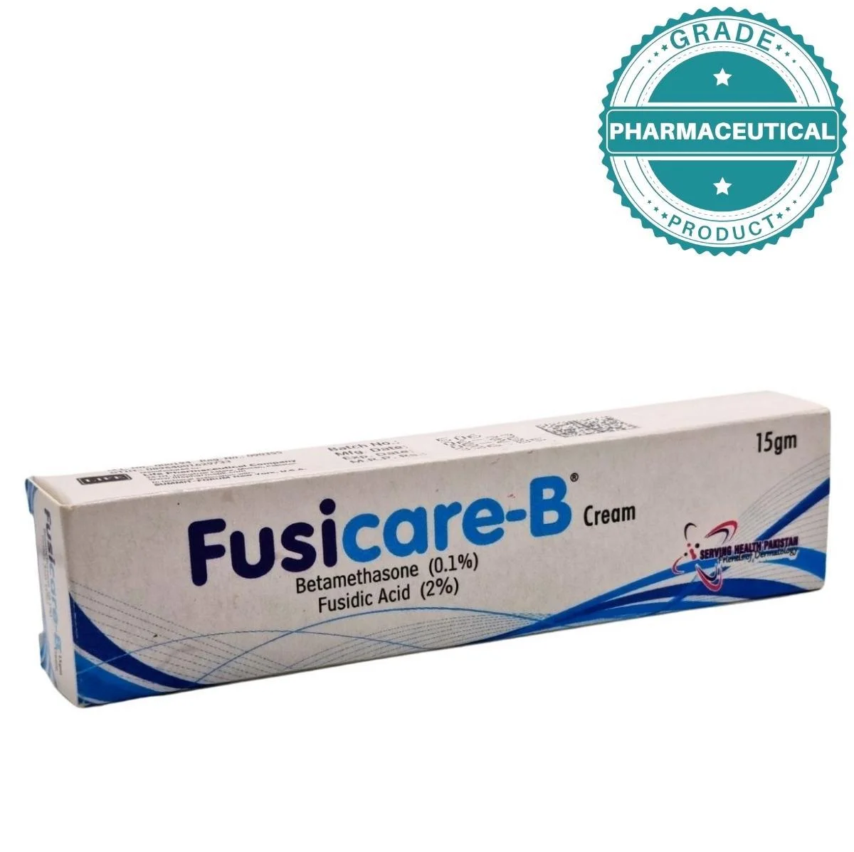 FUSICARE-B CREAM (BETAMETHASONE 0.1%, FUSIDIC ACID 2%) 15g FUSICARE-B CREAM (BETAMETHASONE 0.1%, FUSIDIC ACID 2%) 15g