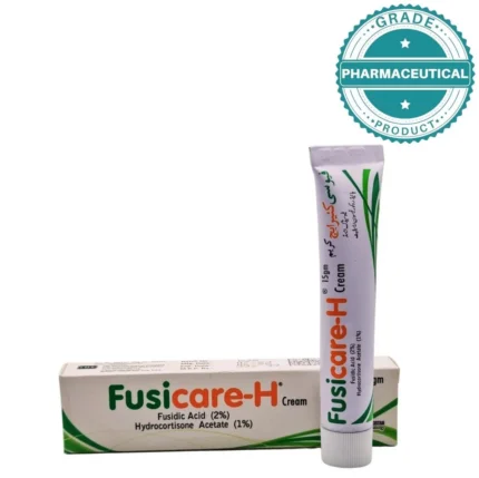 FUSICARE-H CREAM (FUSIDIC ACID 2%, HYDROCORTISONE ACETATE 1%) 15gram