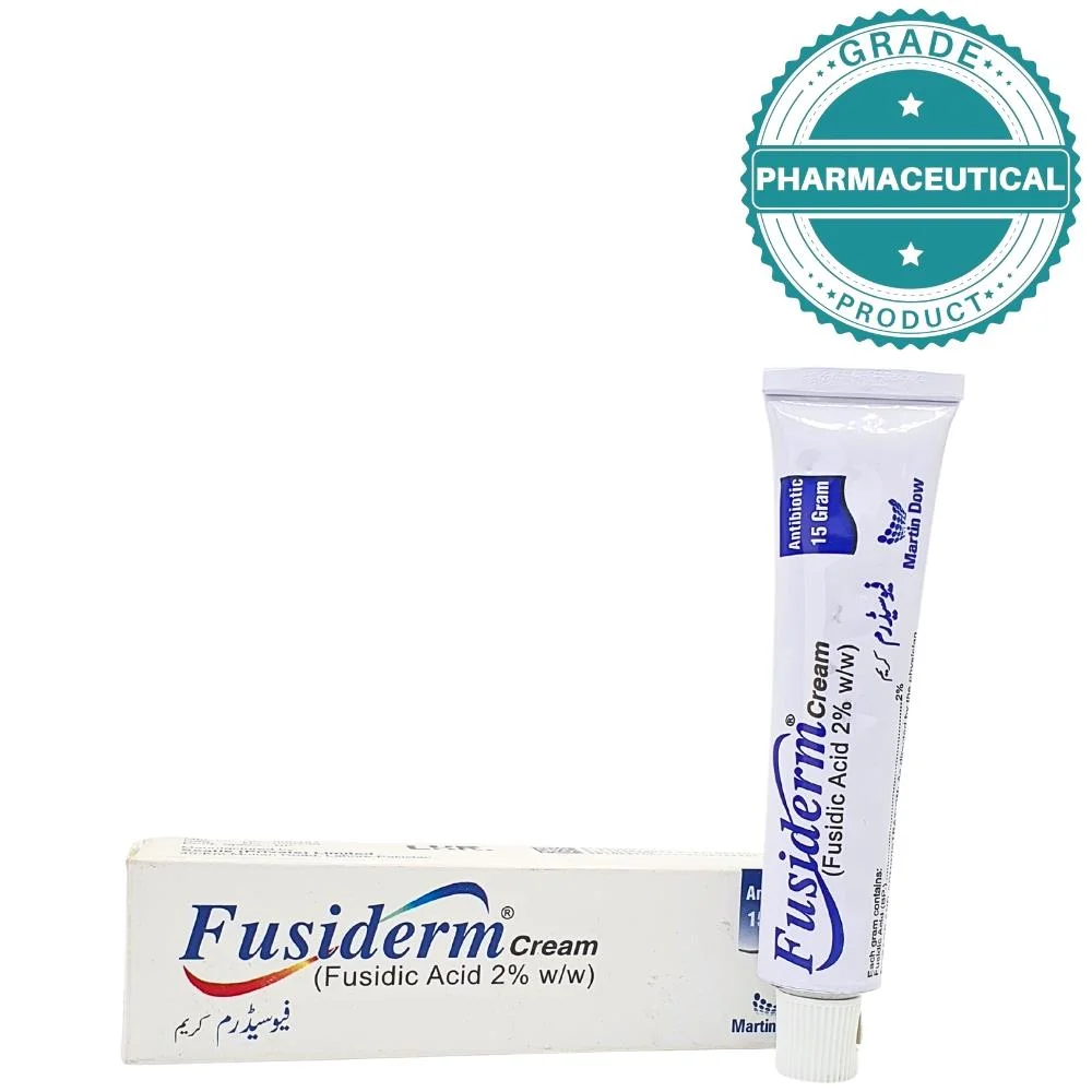 FUSIDERM CREAM (FUSIDIC ACID 2% W/W) 15gram FUSIDERM CREAM (FUSIDIC ACID 2% W/W) 15gram