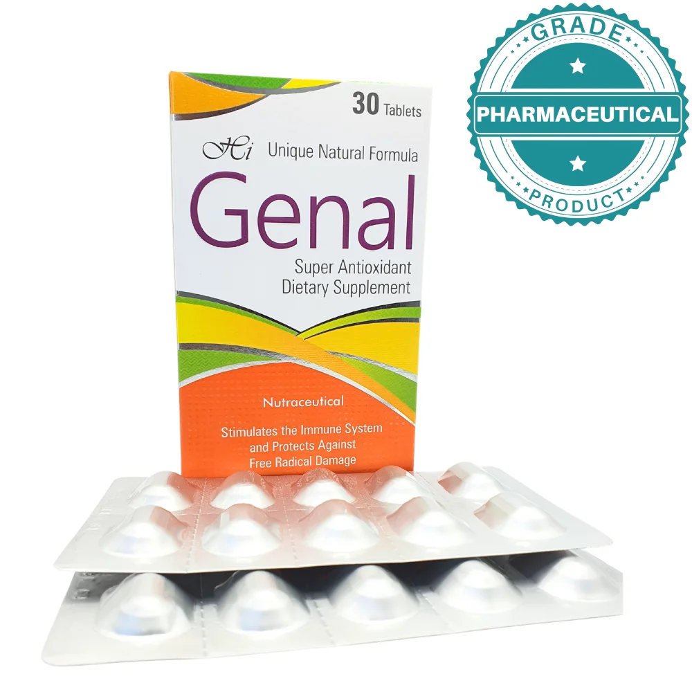 GENAL SUPER ANOXIDANT DIETARY SUPPLEMENTS 30 TABLETS GENAL SUPER ANOXIDANT DIETARY SUPPLEMENTS 30 TABLETS