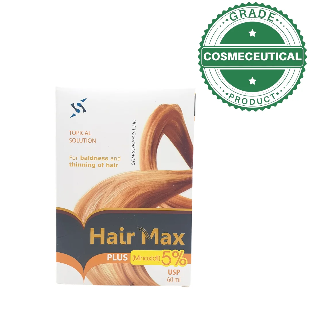 HAIR MAX PLUS MINOXIDIL 5% USP 60ml A HAIR MAX PLUS MINOXIDIL 5% USP 60ml A