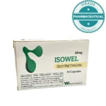 ISOWEL CAPSULE (ISOTRETINOIN) 20mg PACK OF 30 CAPSULES