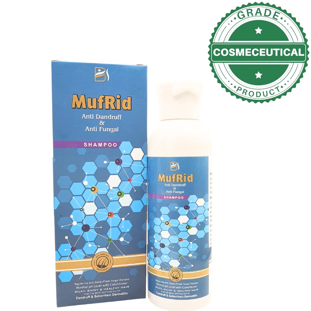 MUFRID ANTI DANDRUFF AND ANTI FUNGAL SHAMPOO 120ml MUFRID ANTI DANDRUFF AND ANTI FUNGAL SHAMPOO 120ml