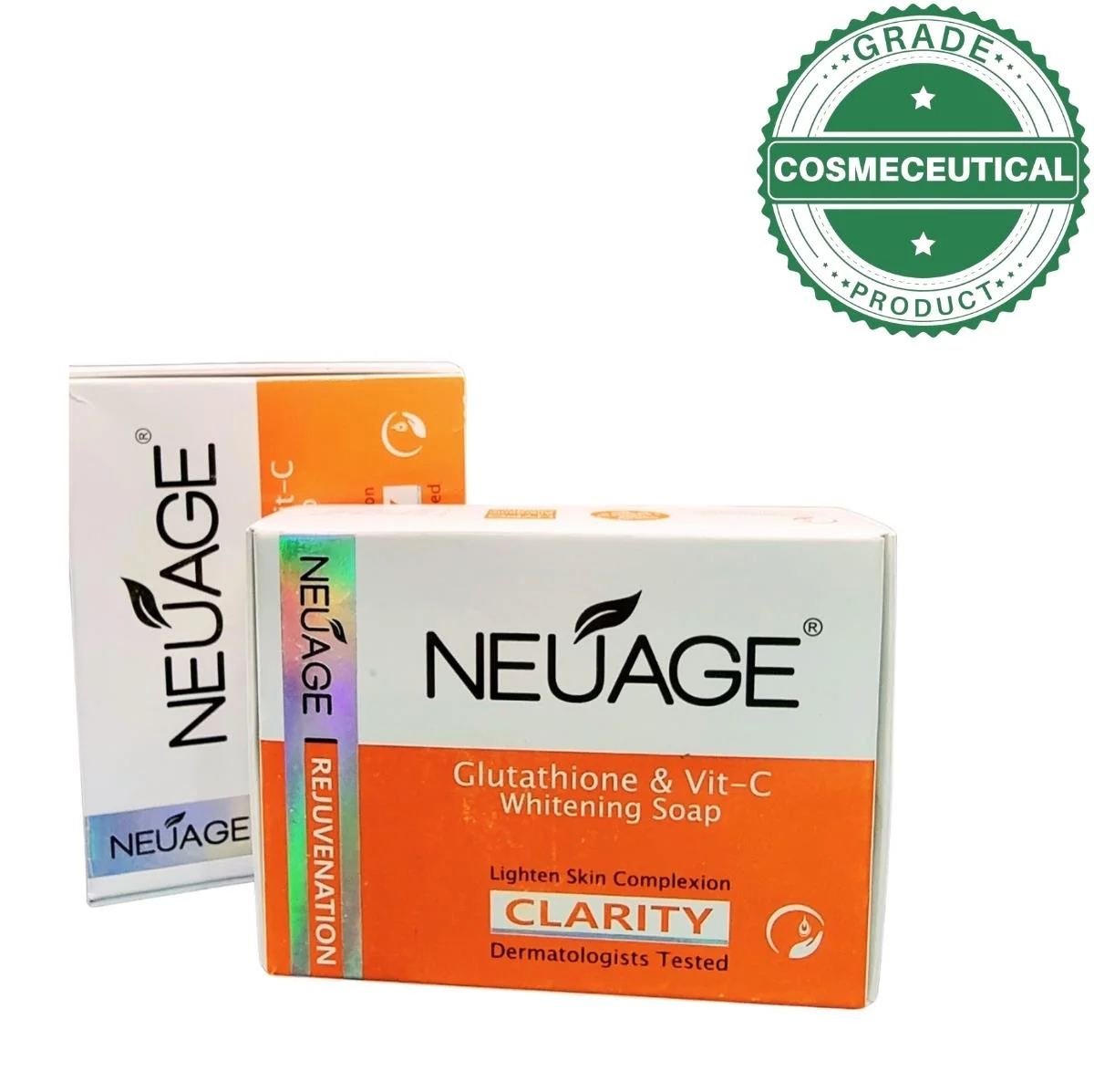 NEUAGE GLUTATHIONE AND VITAMIN-C WHITENING SOAP 100gm NEUAGE GLUTATHIONE AND VITAMIN-C WHITENING SOAP 100gm