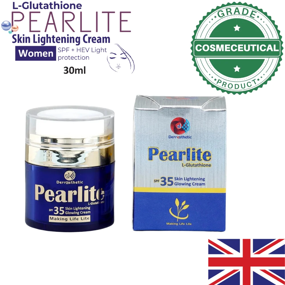 PEARLITE L-GLUTATHIONE SPF 35 SKIN LIGHTENING GLOWING CREAM PEARLITE L-GLUTATHIONE SPF 35 SKIN LIGHTENING GLOWING CREAM