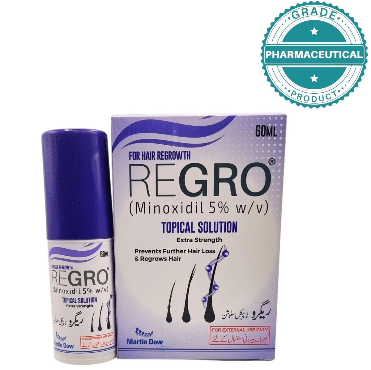 REGRO TOPICAL SOLUTION EXTRA STRENGTH FOR HAIR REGROWTH 60ml REGRO TOPICAL SOLUTION EXTRA STRENGTH FOR HAIR REGROWTH 60ml
