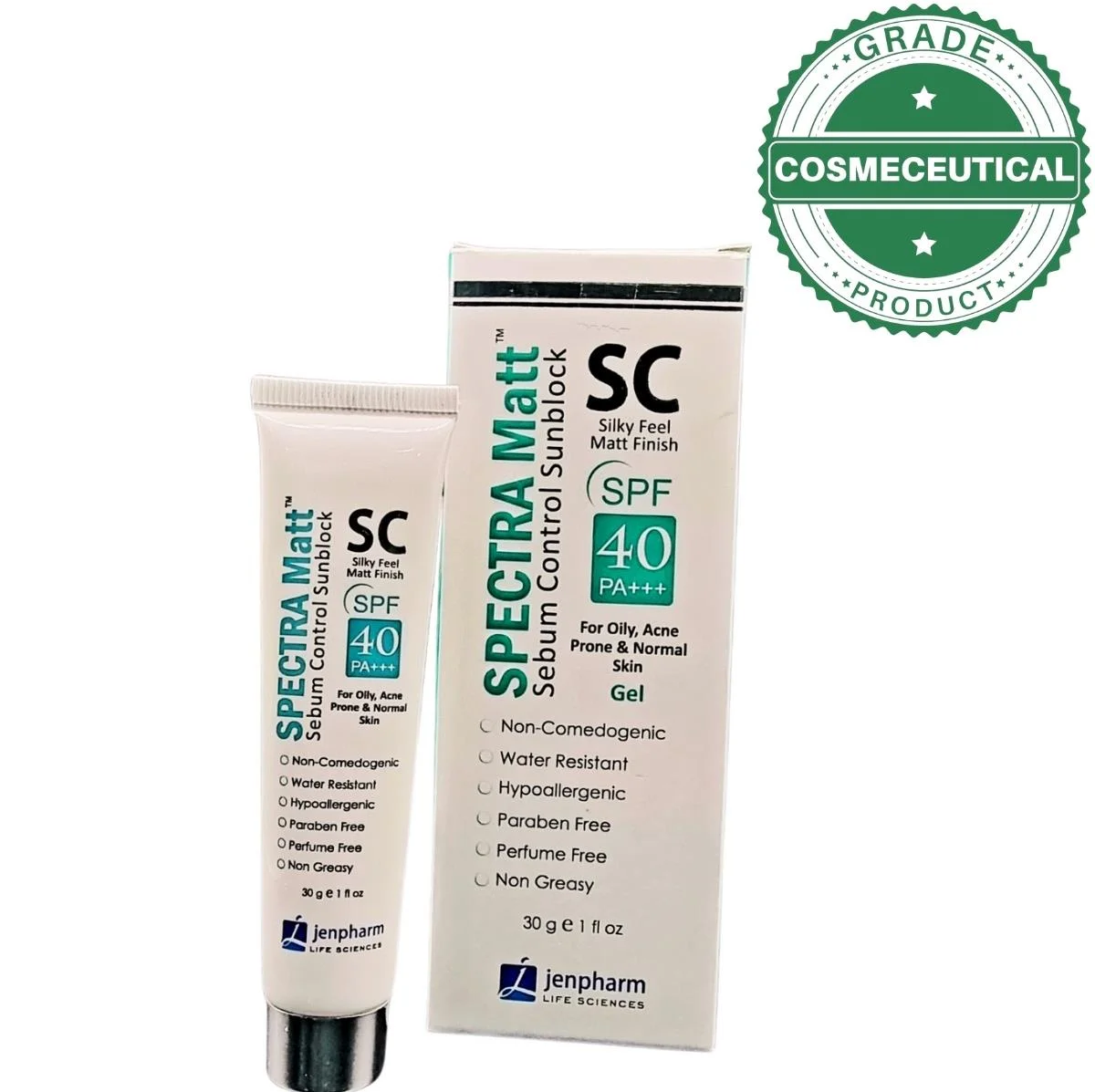 SPECTRA MATT SEBUM CONTROL SUNBLOCK SPF 40 PA+++ SILKY FEEL MATT FINISH GEL 30g SPECTRA MATT SEBUM CONTROL SUNBLOCK SPF 40 PA+++ SILKY FEEL MATT FINISH GEL 30g