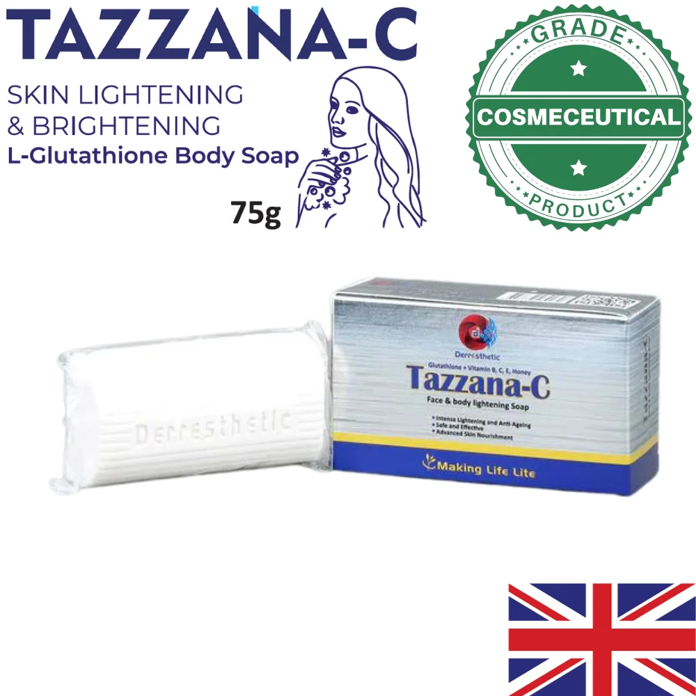TAZZANA-C FACE AND BODY LIGHTENING SOAP 75g TAZZANA-C FACE AND BODY LIGHTENING SOAP 75g