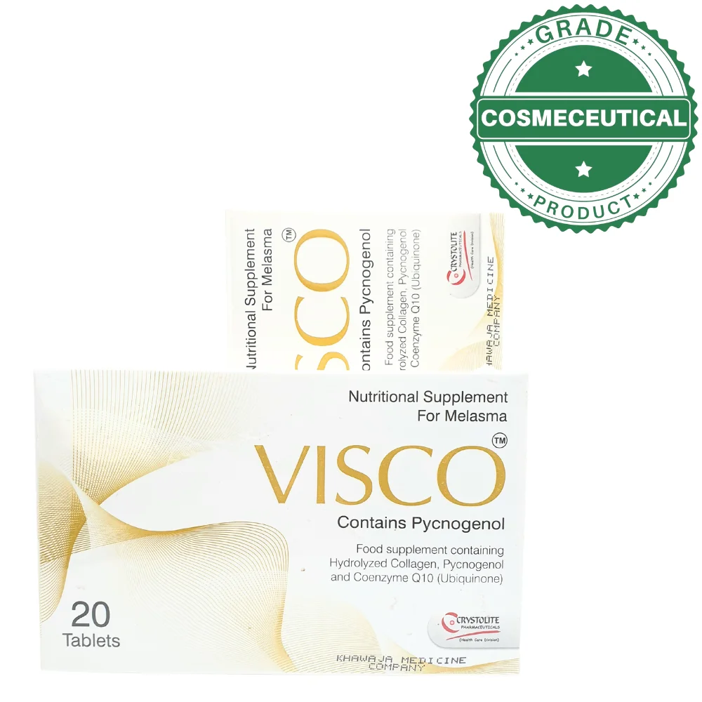 VISCO NUTRITIONAL SUPPLEMENTS FOR MELASMA 20 TABLETS VISCO NUTRITIONAL SUPPLEMENTS FOR MELASMA 20 TABLETS
