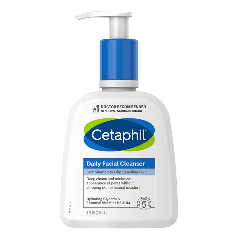 CETAPHIL DAILY FACIAL CLEANSER FOR COMBINATION TO OILY SENSITIVE SKIN 237ML CETAPHIL DAILY FACIAL CLEANSER FOR COMBINATION TO OILY SENSITIVE SKIN 237ML