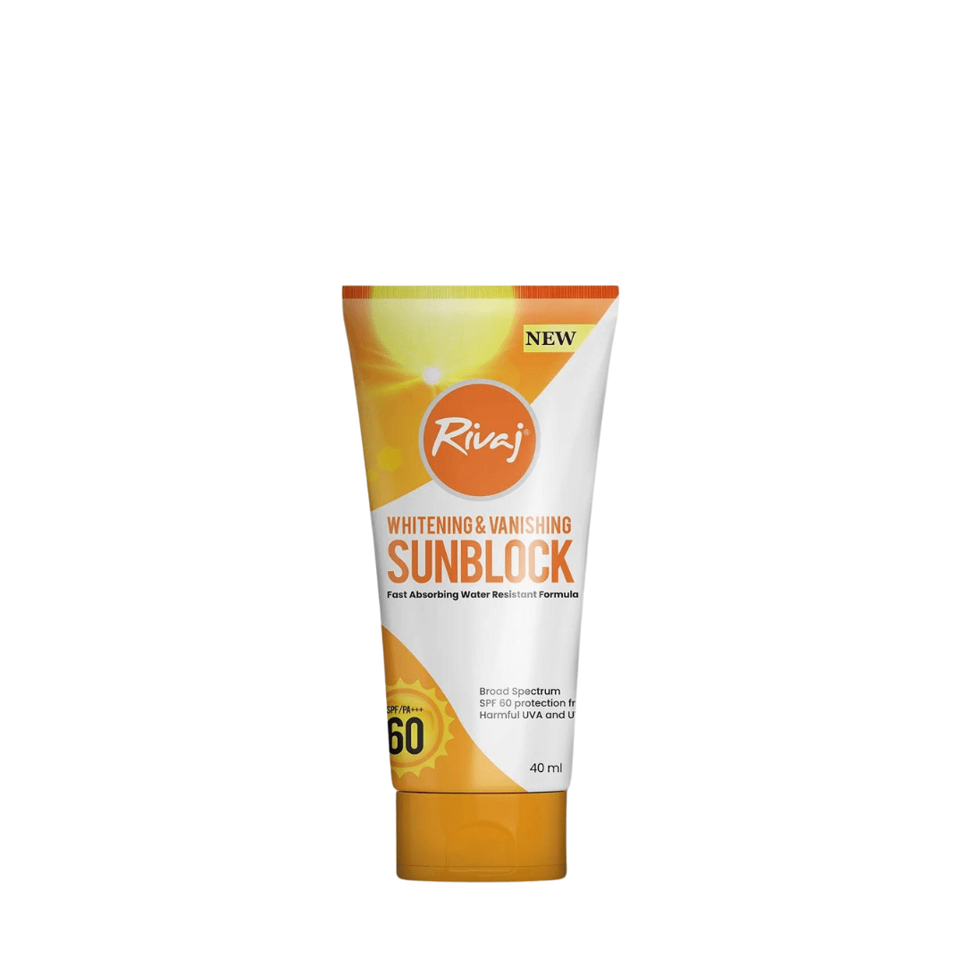 RIVAJ UK BRIGHTENING SUNSCREEN SPF 60+++ 120ml RIVAJ UK BRIGHTENING SUNSCREEN SPF 60+++ 120ml