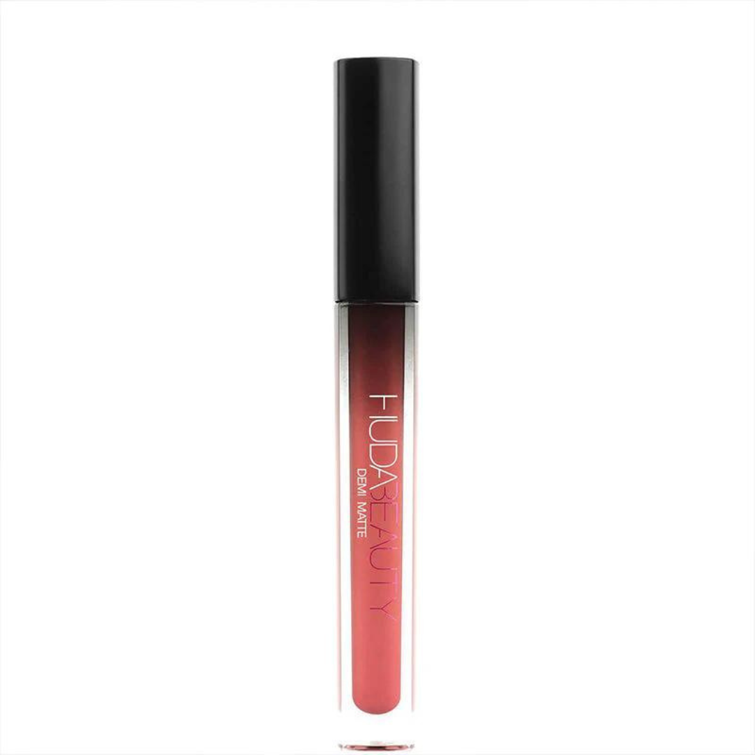 HUDA BEAUTY DEMI MATTE LIQUID LIPSTICK IN MOGUL - 3.6 Ml HUDA BEAUTY DEMI MATTE LIQUID LIPSTICK IN MOGUL - 3.6 Ml