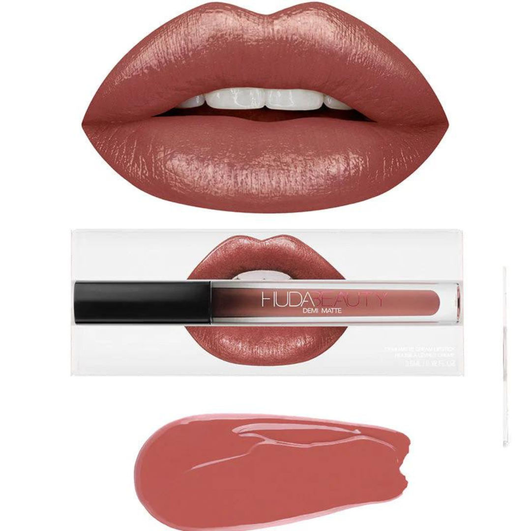 HUDA BEAUTY SHEEO DEMI MATTE LIQUID LIPSTICK (3.6ml) HUDA BEAUTY SHEEO DEMI MATTE LIQUID LIPSTICK (3.6ml)