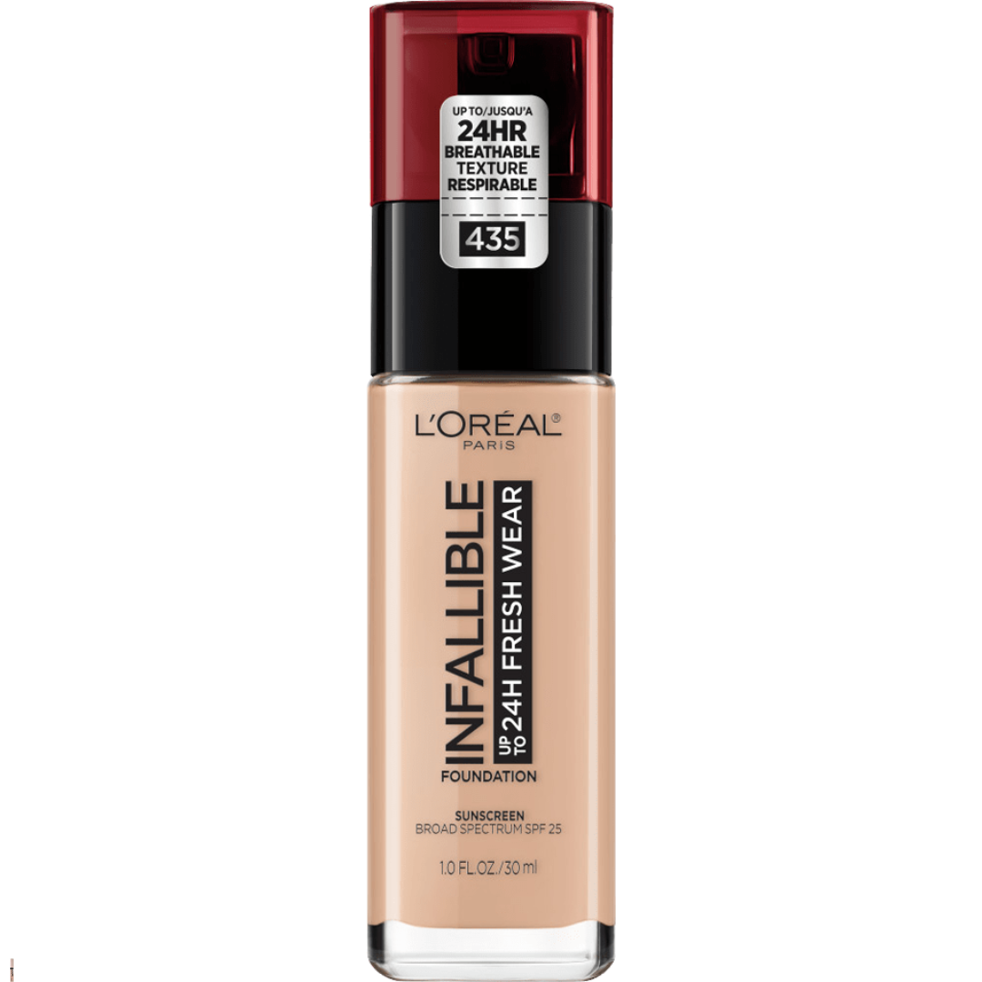 LOREAL INFALLIBLE FRESH WEAR 24-HOUR FOUNDATION Shade (415) 30ml LOREAL INFALLIBLE FRESH WEAR 24-HOUR FOUNDATION Shade (415) 30ml