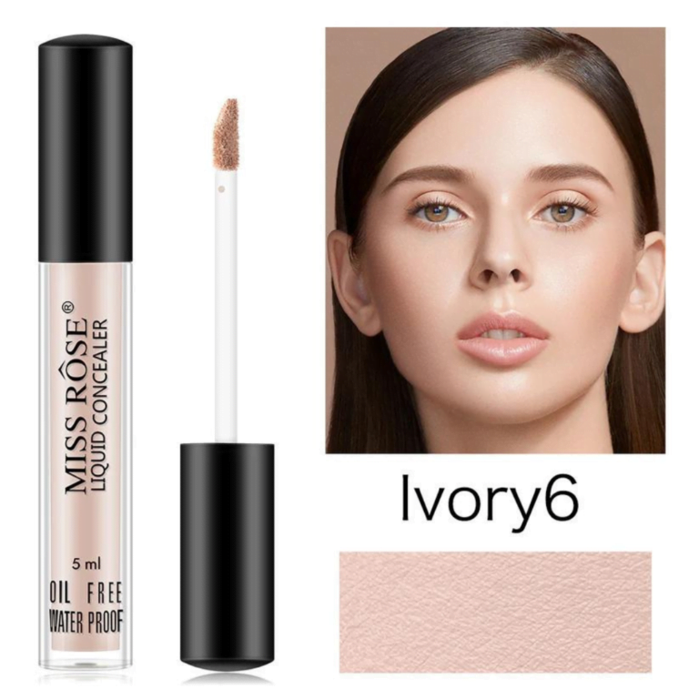 MISS ROSE IVORY LIQUID CONCEALER 6- 5ml