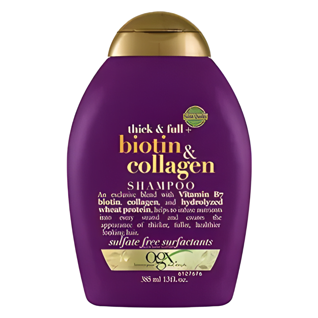 OGX THICK & FULL SHAMPOO WITH BIOTIN & COLLAGEN 385ml OGX THICK & FULL SHAMPOO WITH BIOTIN & COLLAGEN 385ml