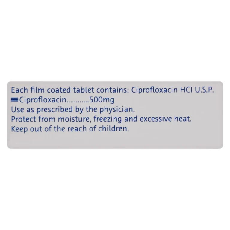 Ciproxin Tablets 500Mg