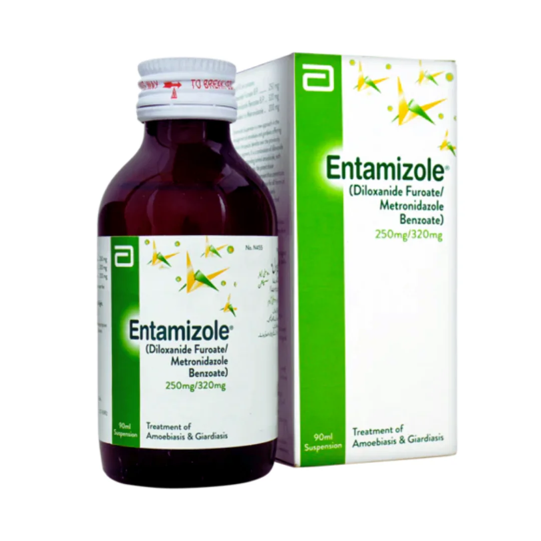 Entamizole 90Ml Suspension 250Mg/200Mg Entamizole 90Ml Suspension 250Mg/200Mg