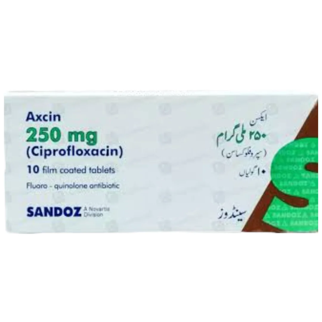 Axcin Tablets 250Mg Axcin Tablets 250Mg (1 Box = 1 Strip)(1 Strip = 10 Tablets)