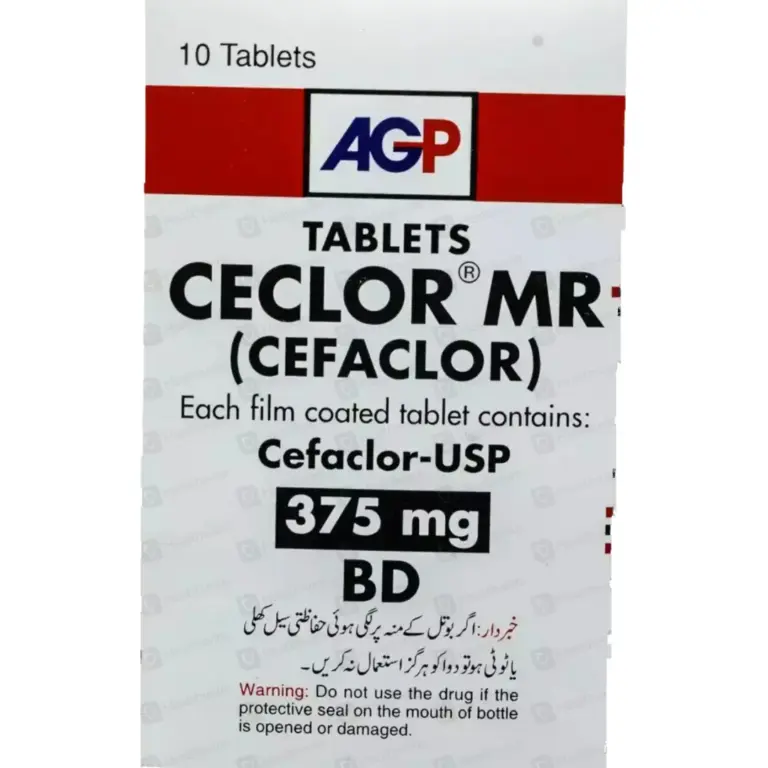 Ceclor Mr Tablets 375Mg