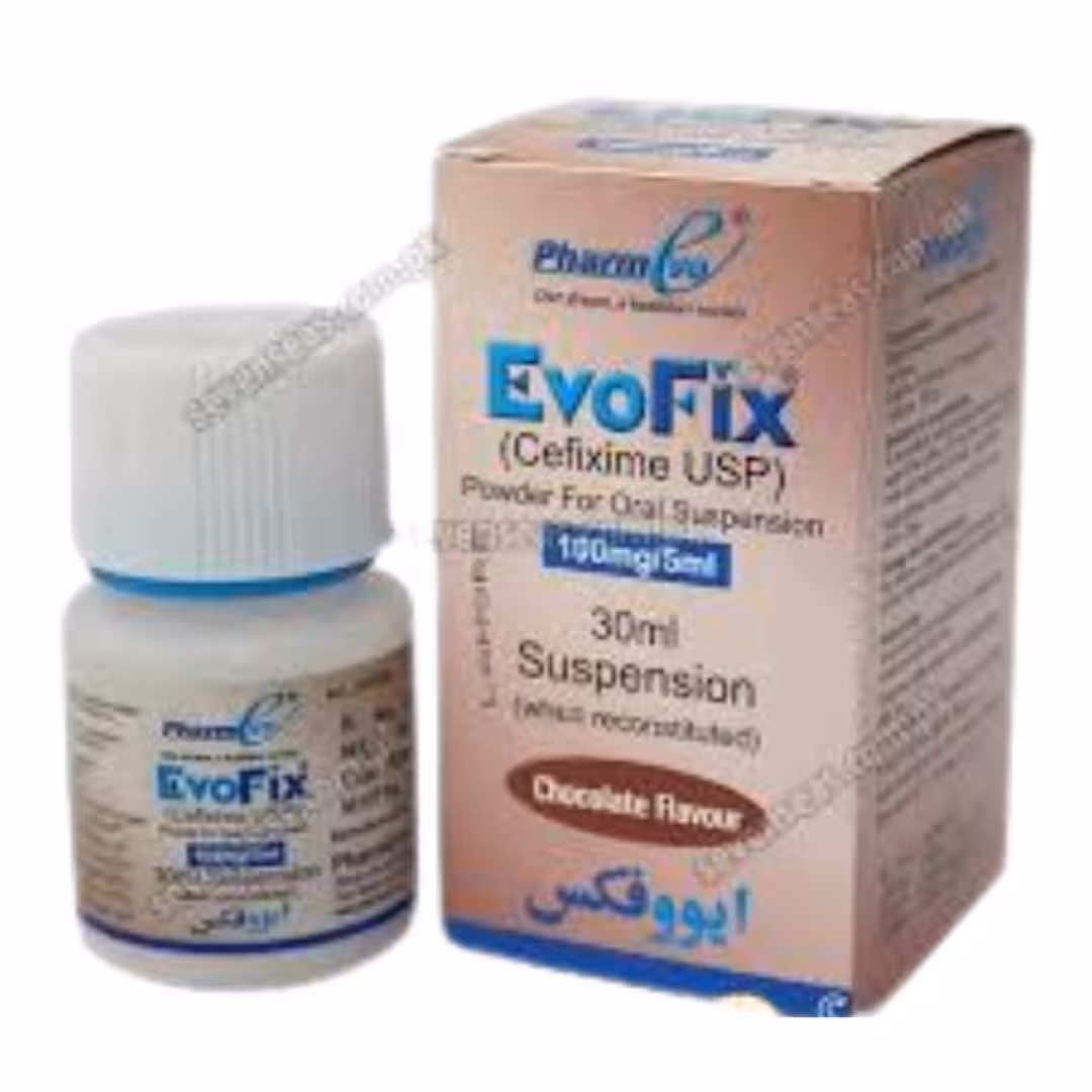 Evofix 30Ml Suspension 100Mg_5Ml Evofix 30Ml Suspension 100Mg/5Ml