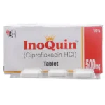 Inoquin Tablets 500Mg (1 Box = 2 Strips) (1 Strip = 5 Tablets)