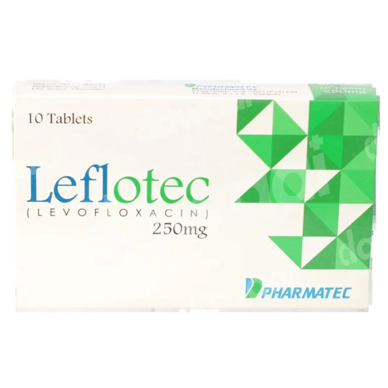 Leflotec Tablets 500Mg (1 Box = 1 Strip)(1 Strip = 10 Tablets)