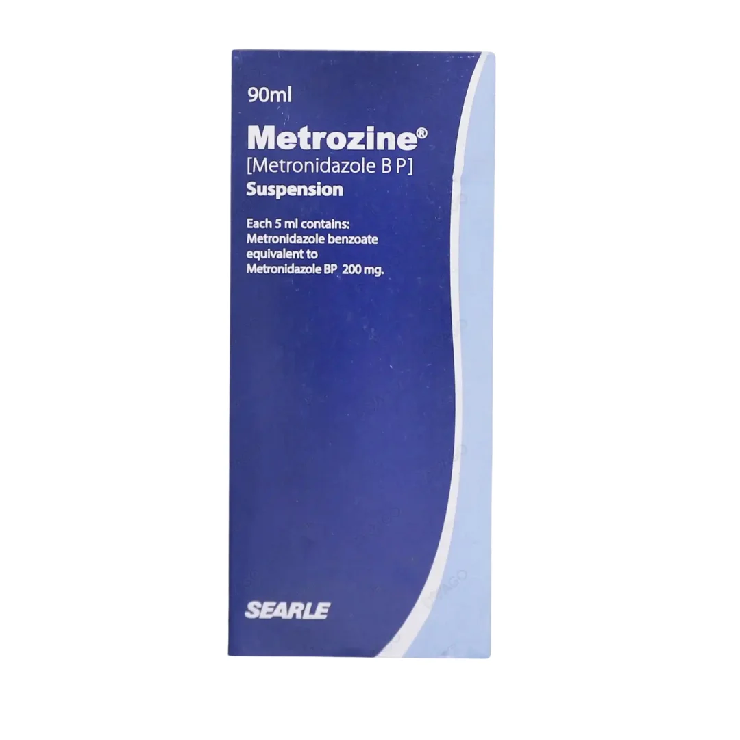 Metrozine 90Ml Suspension 200Mg Metrozine 90Ml Suspension 200Mg