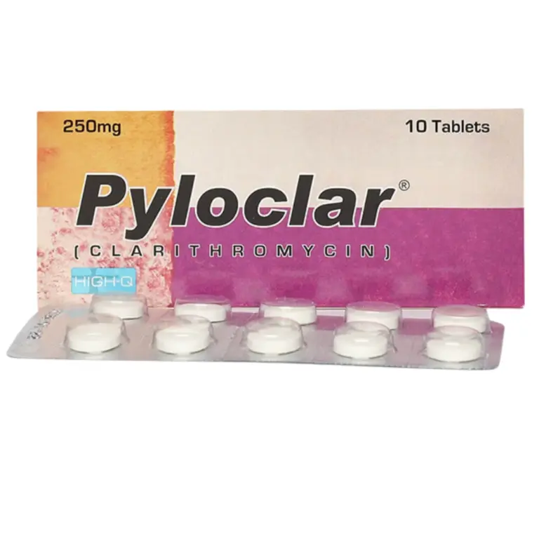 Pyloclar Tablets 250Mg