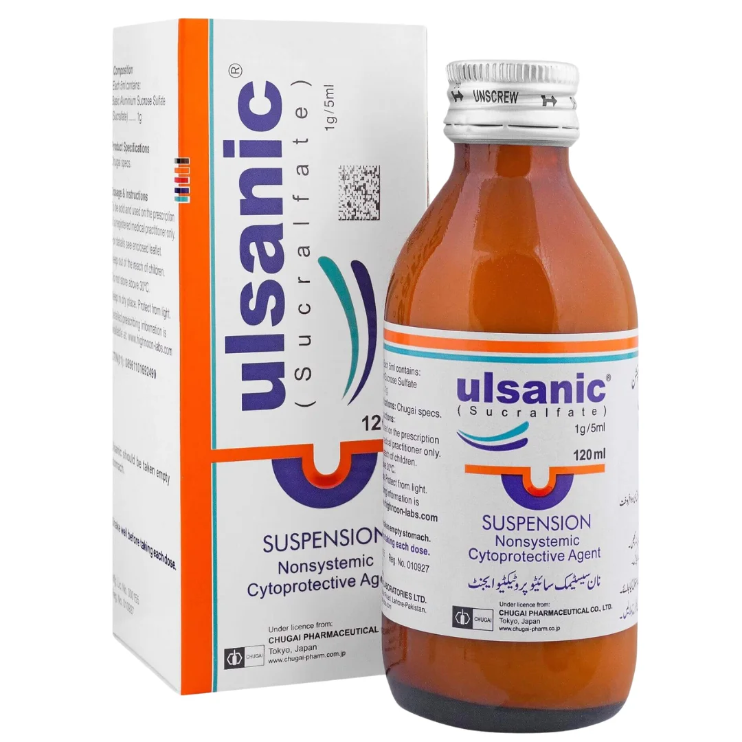 Ulsanic suspension 120mg Ulsanic suspension 120mg